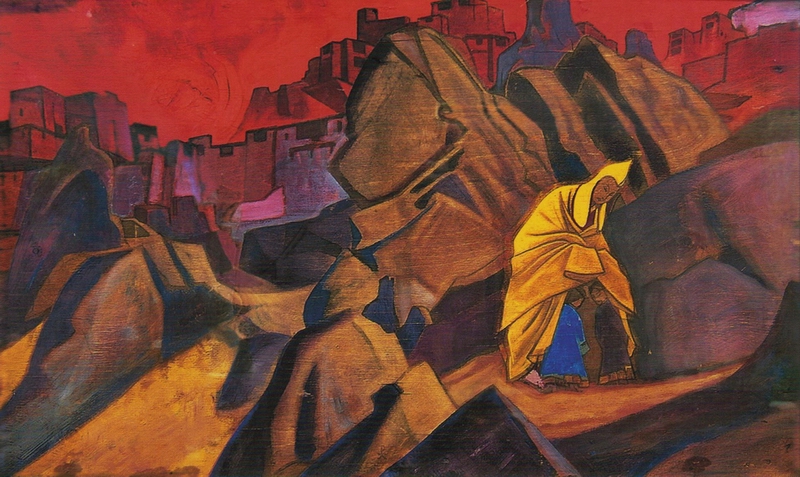 One Who Safeguards by Nicholas Roerich. 1925-1926  
