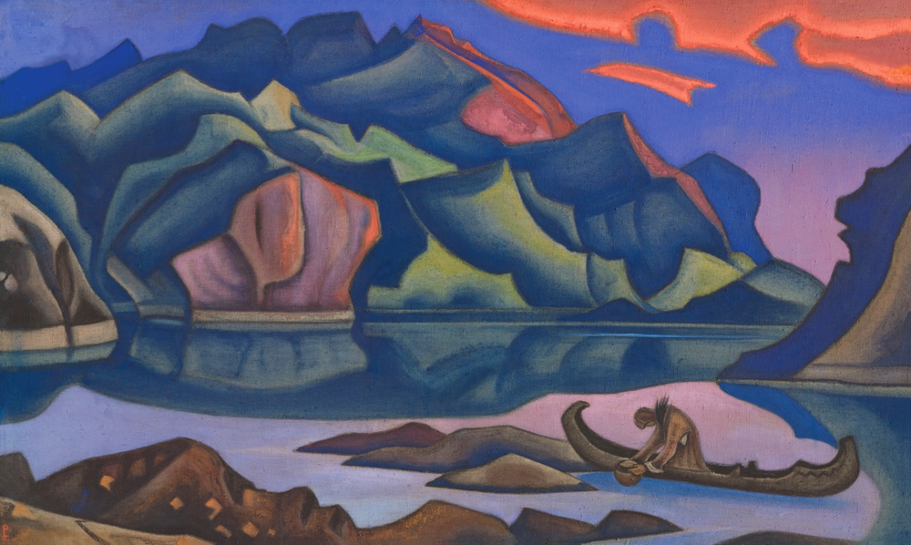Hidden Treasure by Nicholas Roerich. 1947