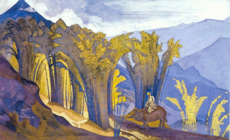 Lao-Tze by Nicholas Roerich. 1924