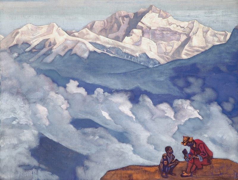 Pearl of Searching by Nicholas Roerich. 1924 