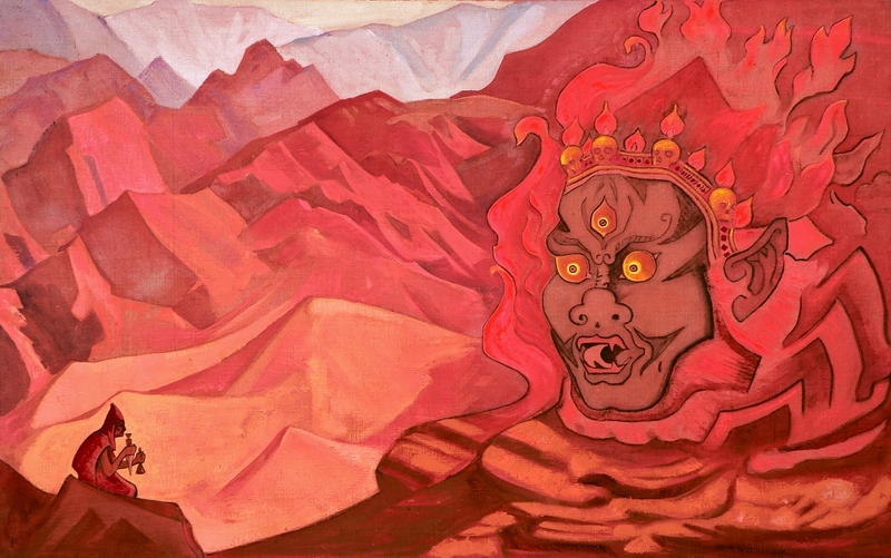 Dorje, the Daring One by Nicholas Roerich. 1925