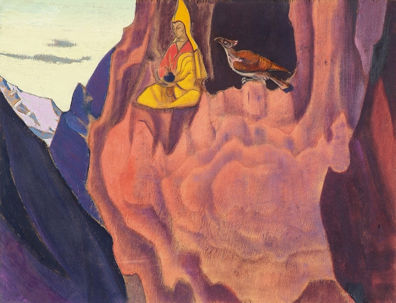 Tidings of the Eagle by Nicholas Roerich. 1927