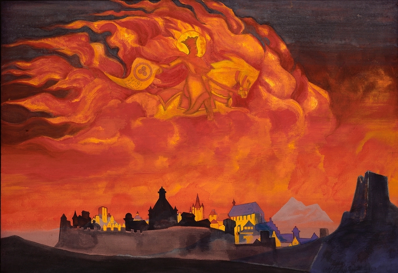 Sophia – the Wisdom of the Almighty by Nicholas Roerich. 1932