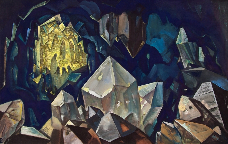 Most Sacred (Treasure of the Mountains) by Nicholas Roerich. 1933