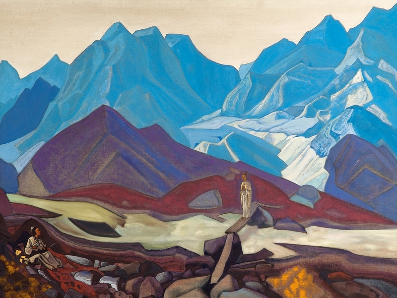 From Beyond by Nicholas Roerich. 1936