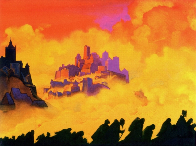 Armageddon by Nicholas Roerich. 1936