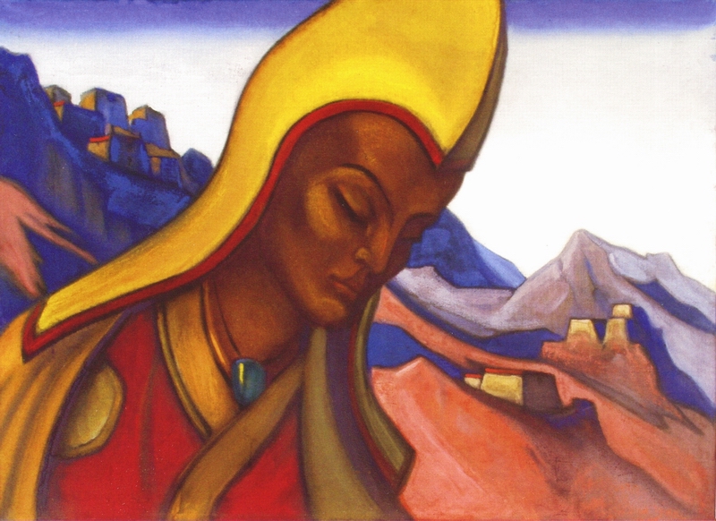 Lama by Nicholas Roerich. 1945